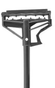 ATLAS GRAHAM EZ-CHANGE FIBERGLASS MOP HANDLE 60" BLACK ONLY