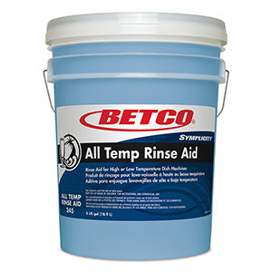 BLUE RINSE ALL TEMPERATURE MACHINE DETERGENT RINSE AID 20L