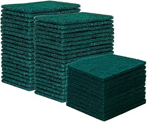 COMMERCIAL SCOURING PAD GREEN MEDIUM NO. 96 10 PACK