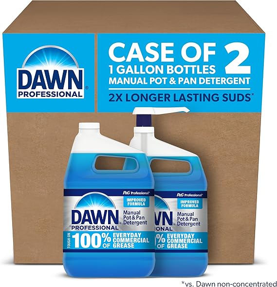 POT AND PAN DETERGENT DAWN COMMERCIAL 3.78L