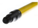 ATLAS GRAHAM FIBERGLASS HANDLE 60" WITH THREADED NYLON TIP