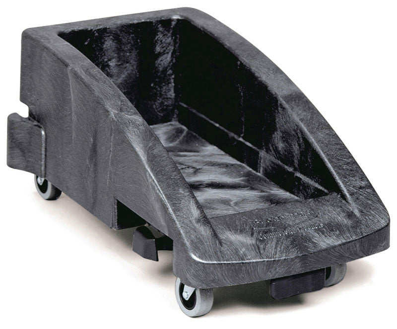 WALL RECEPTICLE RUBBERMAID SLIM JIM 23 GALLON TROLLEY
