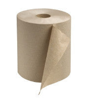MEDIUM ROLL PAPER TOWEL HQ TORK RK600E 600 FEET X 12 ROLLS X NATURAL  1 PLY 7200'/CASE